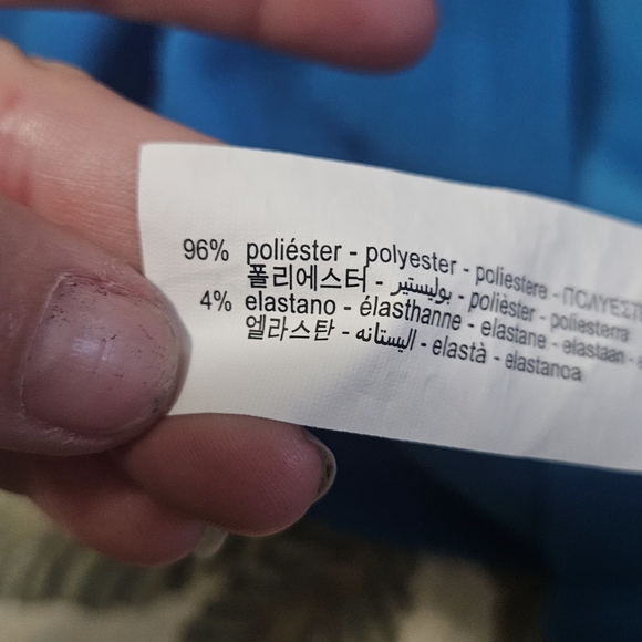 ZARA Corset Stitch Sleeveless Bodycon Mini Dress In Electric Blue. Size Medium - Picture 3 of 12